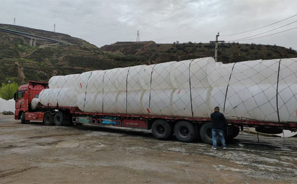 崇信PE吨桶交付中